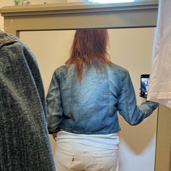 Vintage Foxy Jeans cropped jean jacket - Picture 5 of 9